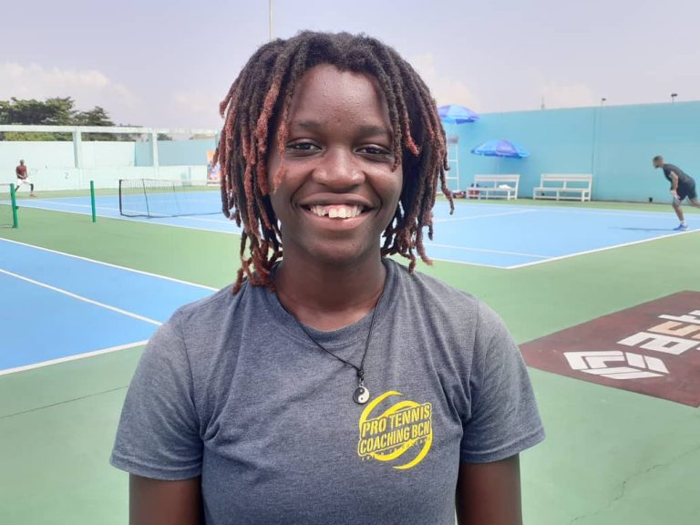 Open de Tennis : la gabonaise Celestine Avomo Ella « veut gagner »…