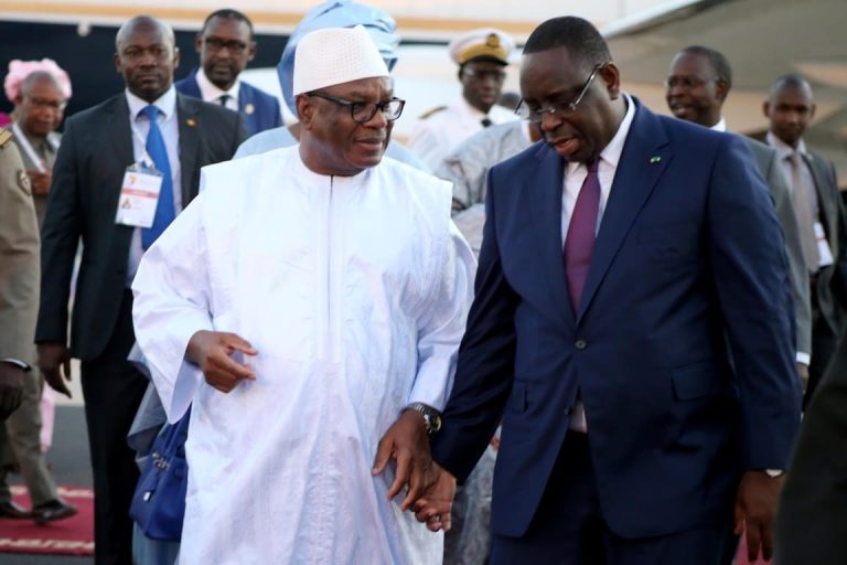 Macky Sall, Alpha Condé, Mohamed El-Ghazouani et IBK se rencontrent au Mali