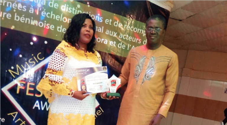 Bénin: Alice Gbaguidi, lauréate « Meilleure Manager Féminin 2019 » des FESCU-GV