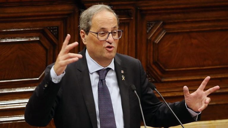 Espagne: la commission électorale ordonne la destitution du président indépendantiste catalan Quim Torra