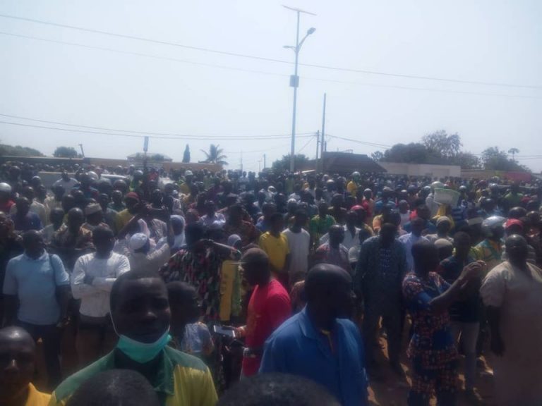 Bénin: comme à Cotonou, les résistants n&rsquo;ont pas eu accès à la salle à Parakou