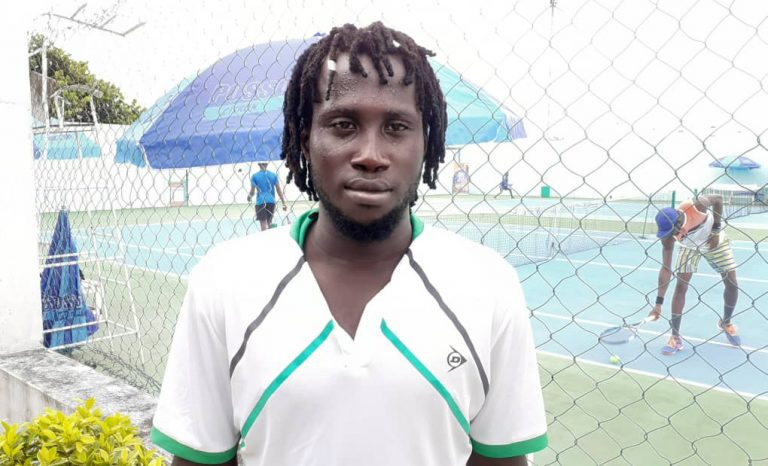 Cotonou Tennis Open : « Mon objectif est de gagner « , le Malien Seydou Diallo