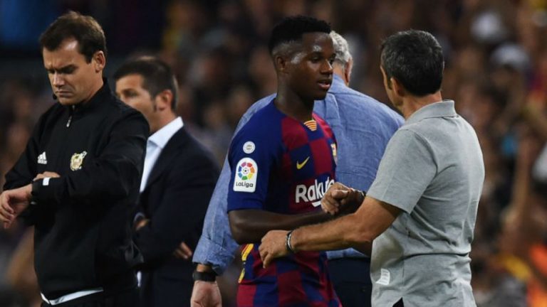 Fc Barcelone: coup dur pour Valverde et Ansu Fati