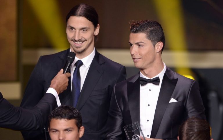 Série A: le tacle sévère de Zlatan Ibrahimovic à Cristiano Ronaldo