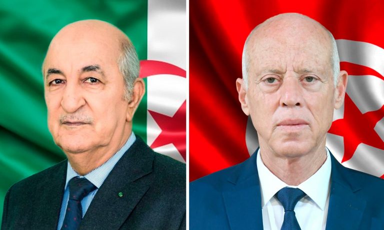 Crise libyenne: le président tunisien, Kaïs Saïed chez Abdelmadjid Tebboune