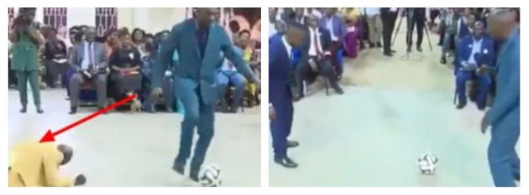 Nigéria : un pasteur fait des miracles avec des ballons de football (vidéo)