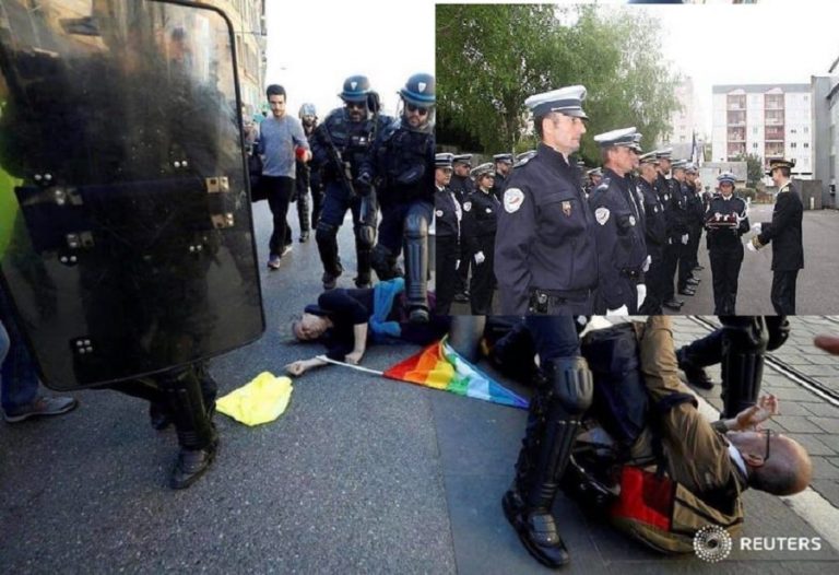 Racisme, mensonge, violence: voici le vrai visage de la police française que Macron cherche à voiler (Vidéo choc)