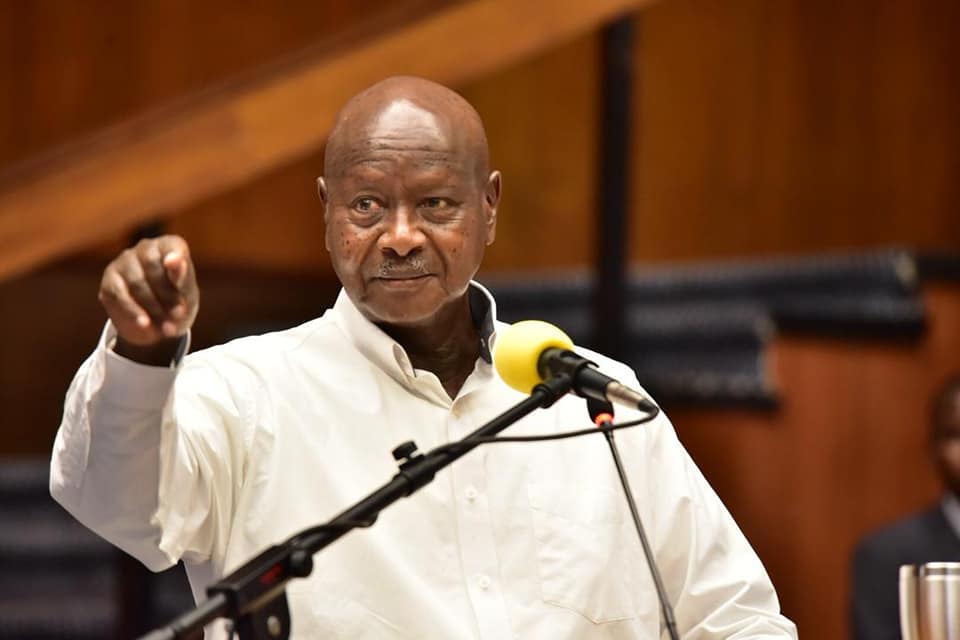 Yoweri Museveni, au pouvoir en Ouganda depuis 1986