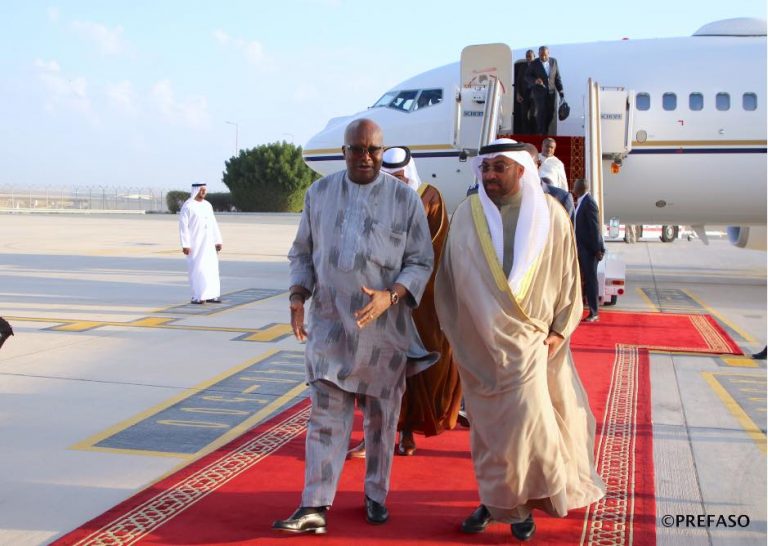 Le président Roch Kaboré aux Émirats arabes unis