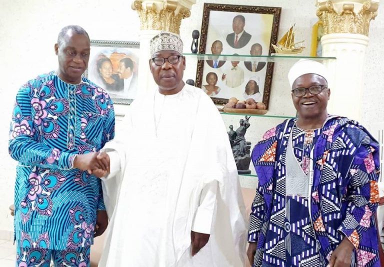 Bénin: Valentin Aditi Houdé chez Boni Yayi