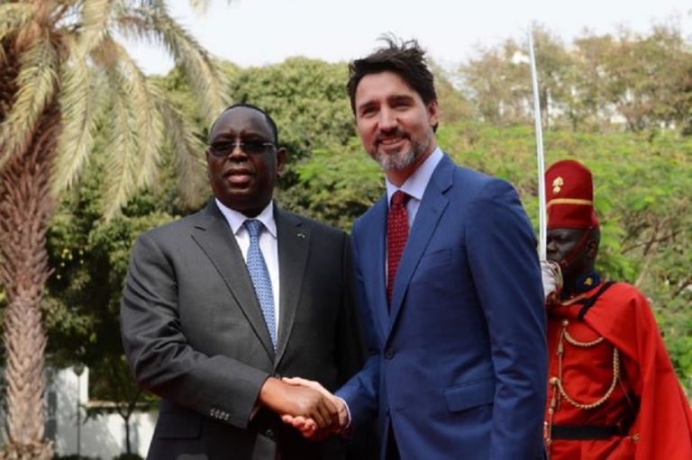 Macky Sall veut convaincre les africains de s’aligner derrière le Canada au Conseil de sécurité