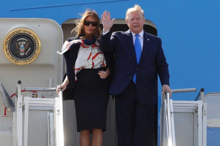 Donald Trump s’envole pour un géant bain de foule en Inde