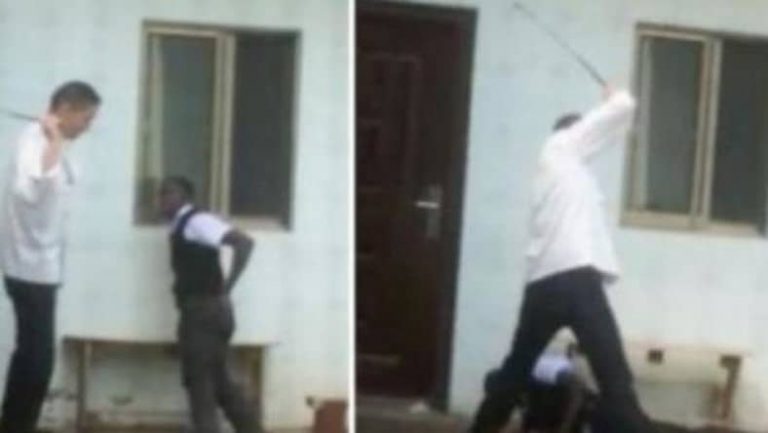 Kenya: un travailleur fouetté par son patron chinois pour s'être présenté en retard au travail (Vidéo)