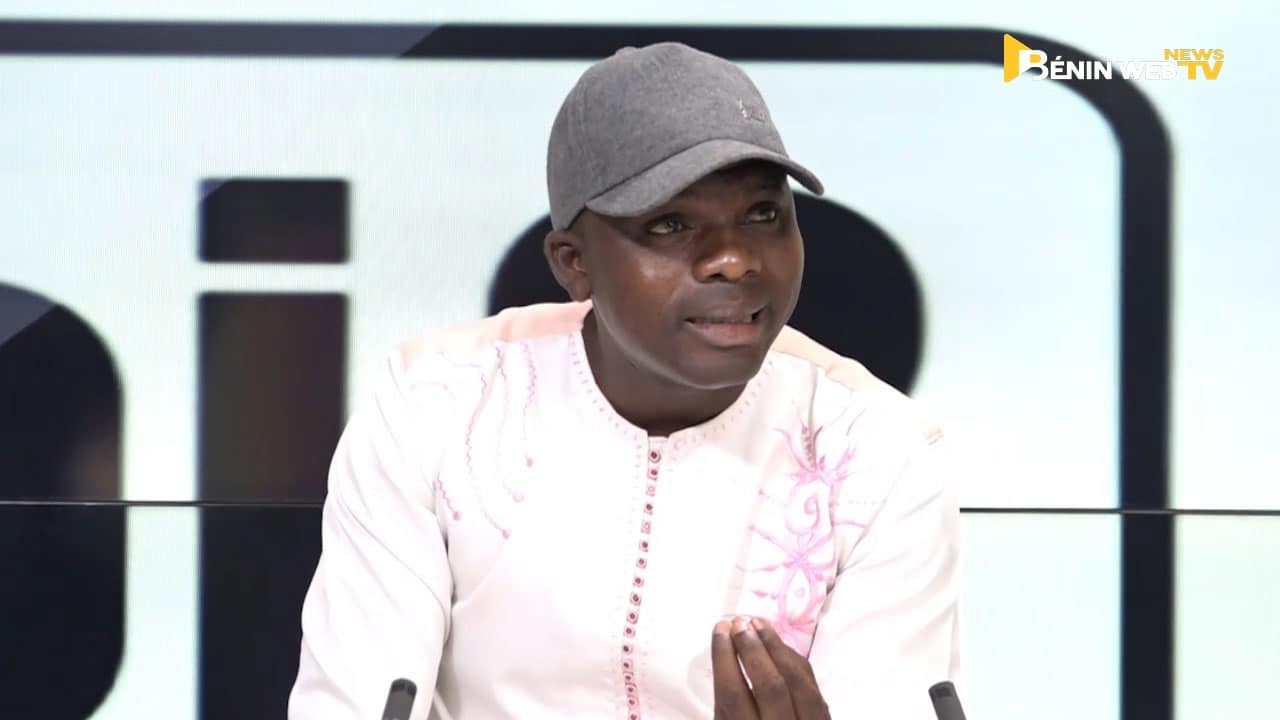 De-Laure Laurent Faton sur l'émission "L'Invité de Bénin Web Tv" en février 2020