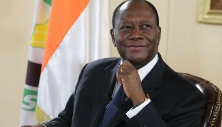 Alassane Ouattara, président de la République de Côte d'Ivoire