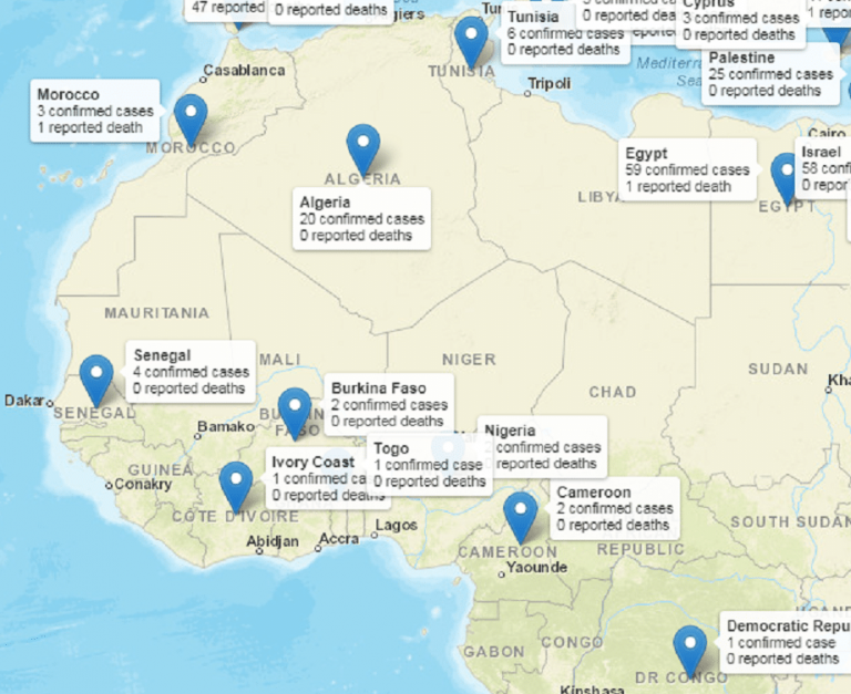 Coronavirus : ça grimpe en Afrique du sud, des inquiétudes sur le continent africain