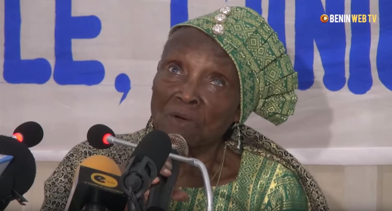 Rosine Soglo, ancienne députée, épouse de l'ex-président Nicéphore Soglo