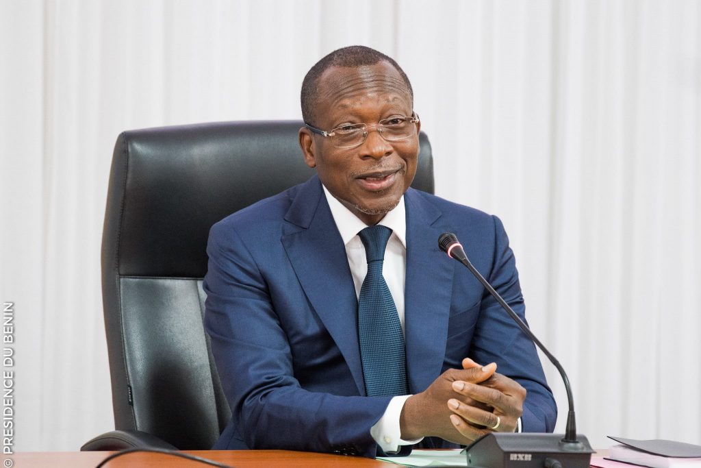 Patrice Guillaume Athanase Talon, , Président de la République du Bénin depuis le 6 avril 2016