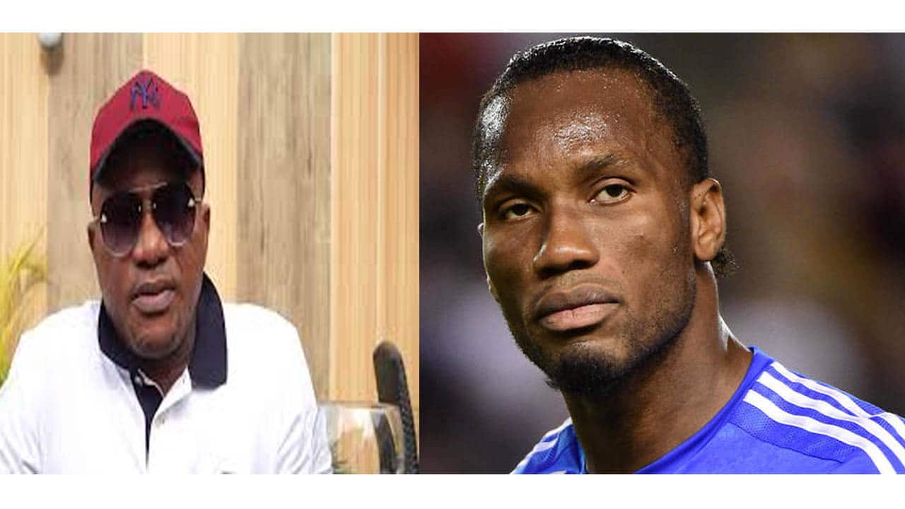 Al Moustapha et DIdier Drogba @ Montage