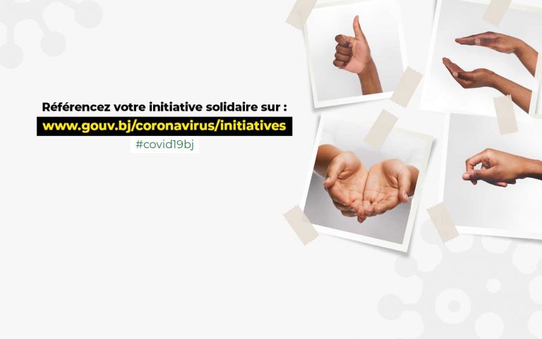 Bénin: le gouvernement encourage les « Initiatives Solidaires » contre la Covid-19
