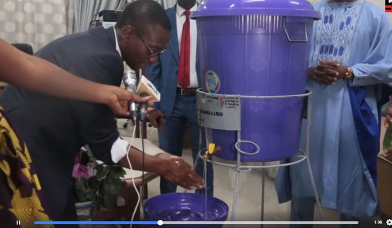 Coronavirus au Bénin et lavage des mains: cette démonstration de Benjamin Hounkpatin