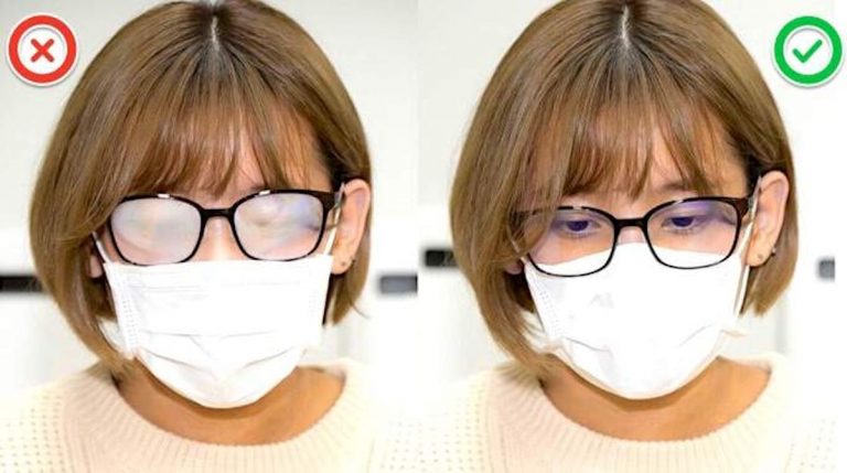 Bon à savoir – port du masque : comment éviter la buée sur ses verres ?