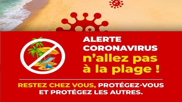 Coronavirus au Bénin: les plages interdites d&rsquo;accès jusqu&rsquo;à nouvel ordre