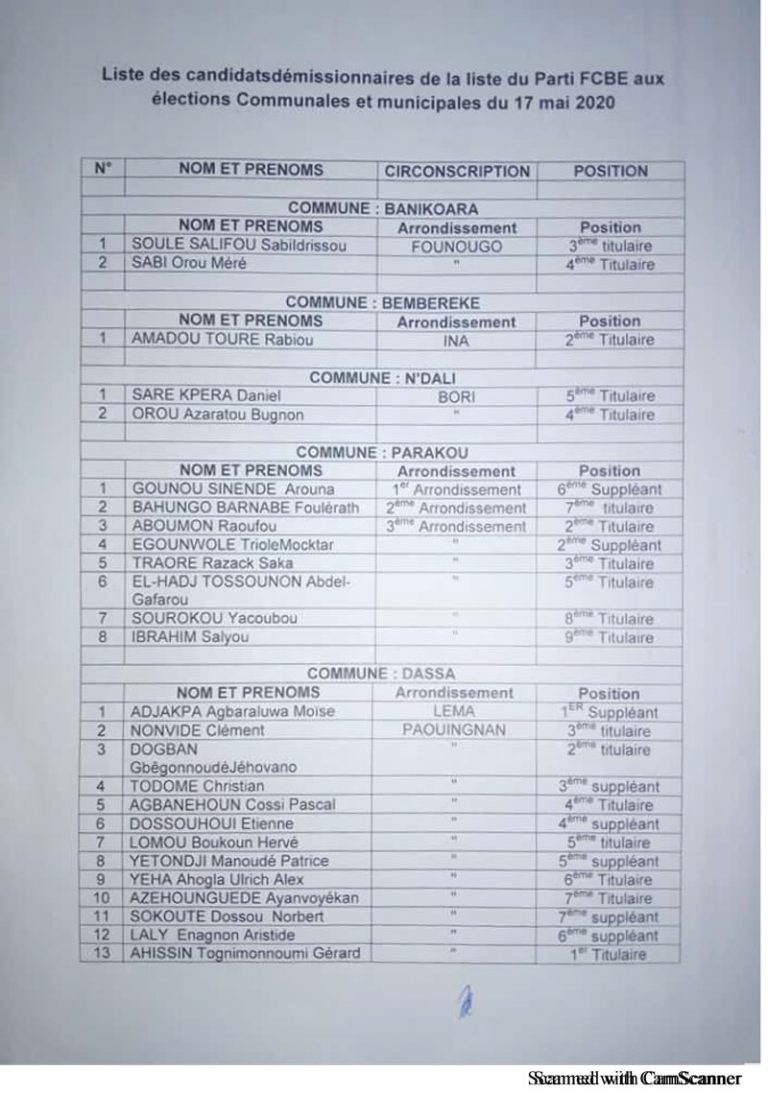 Bénin: l&rsquo;évaluation des normaliens diplômés de l&rsquo;éni et de l&rsquo;epfi fixée aux 24 et 25 prochain
