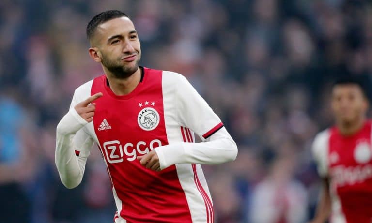 Ajax d’Amsterdam: l’international marocain Hakim Ziyech élu meilleur joueur de l’année