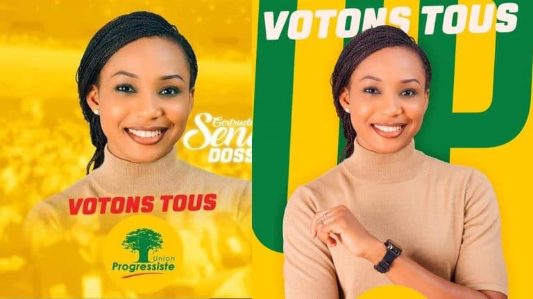 Communales 2020: Miss Bénin 2013, Gertrude Nadia Dossa, élue