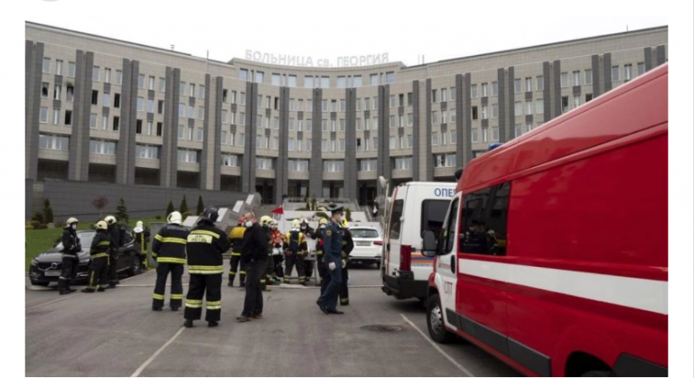 Russie : encore un hôpital qui prend feu, des patients de Covid-19 calcinés