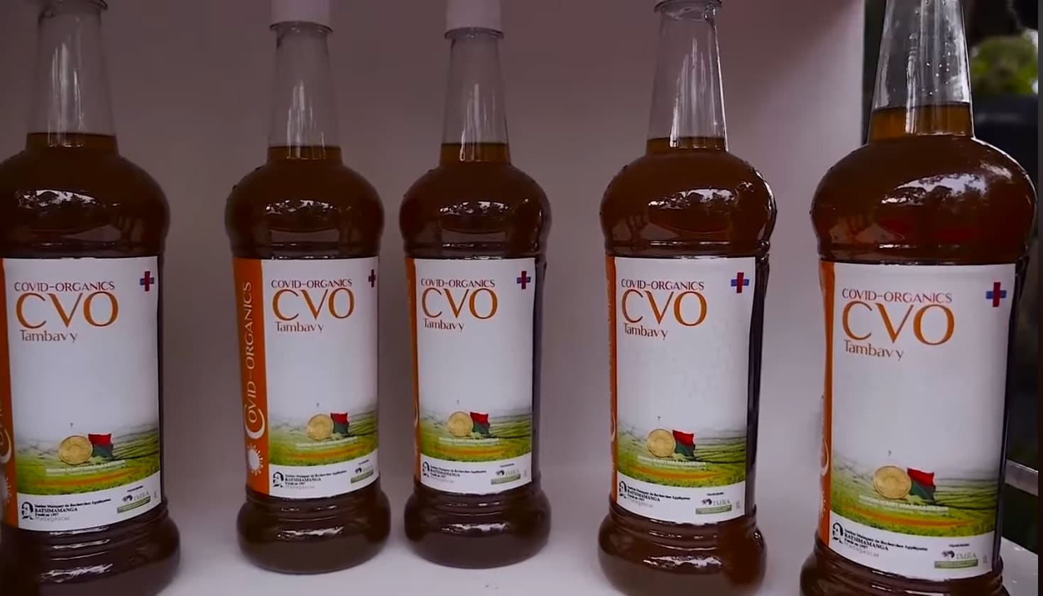 Covid-Organics, remède vita malagasy contre le coronavirus, sous forme de tisane à base d'artemisia conjugué avec d'autres plantes médicinales.