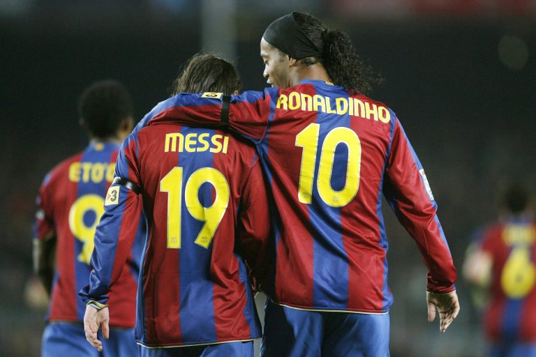 « Je n&rsquo;ai jamais rien vu de pareil à Ronaldinho avant Messi »