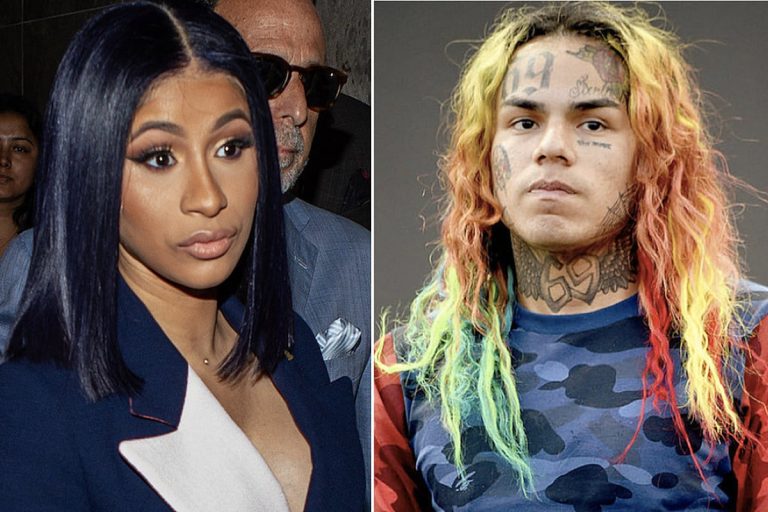 Le rappeur 6ix9ine accuse les fans de Cardi B de boycotter son morceau « Trollz »