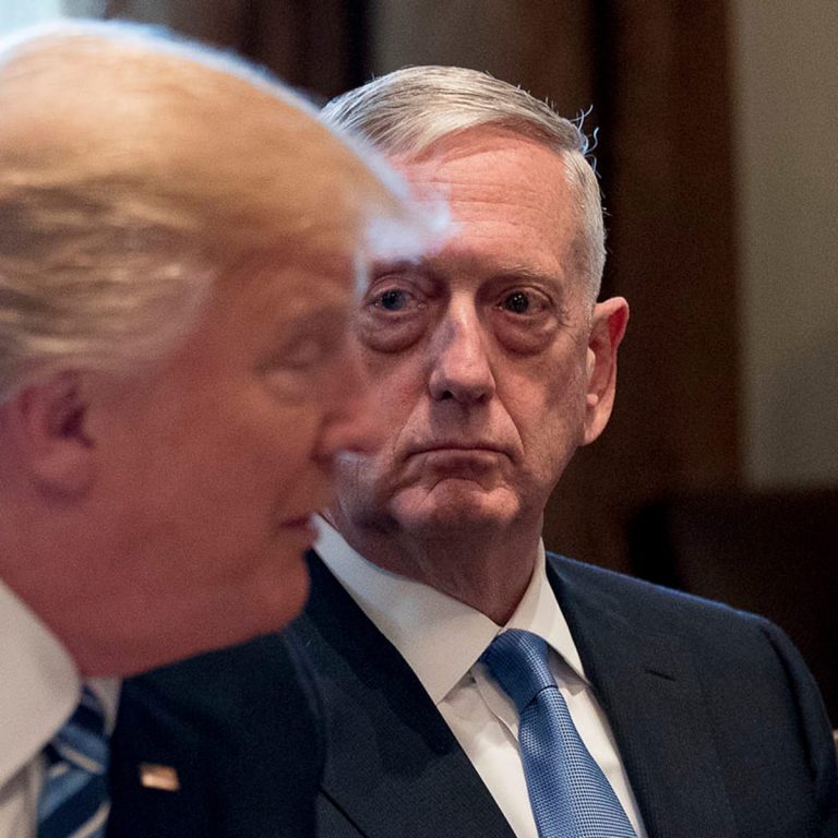 Donald Trump traité de leader immature par James Mattis
