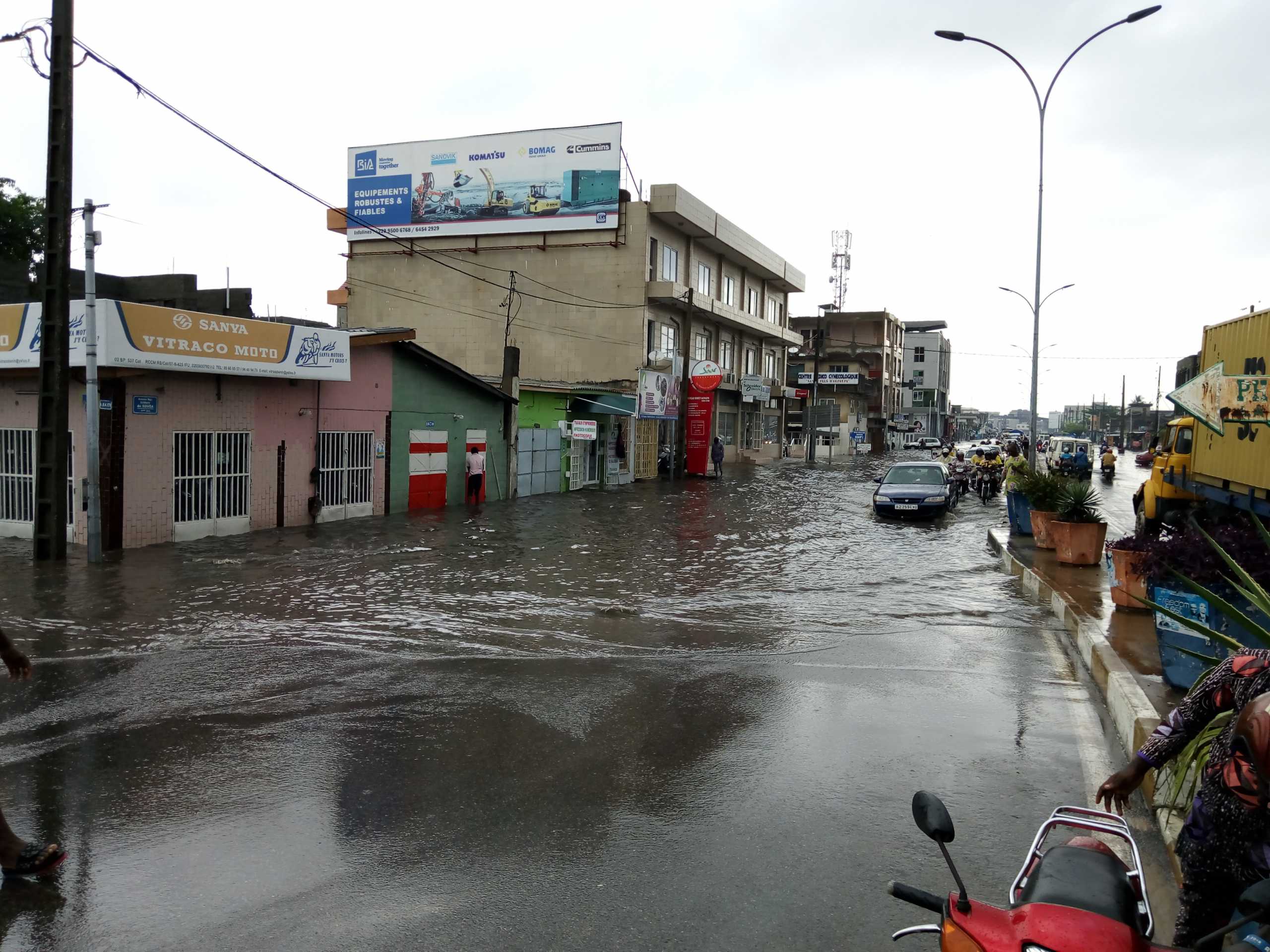 Inondation à Cotonou