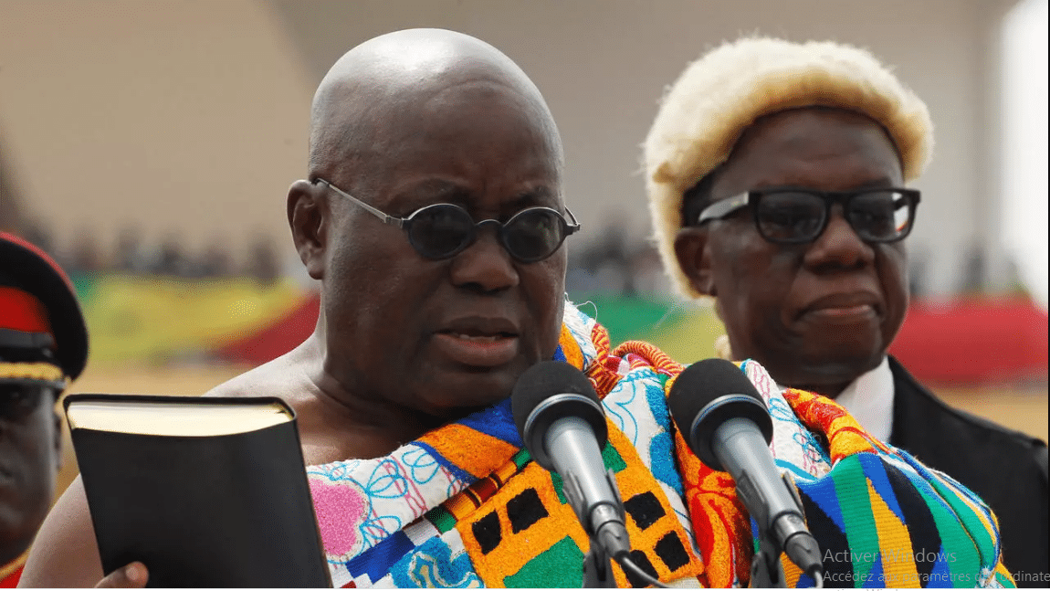 Le président du Ghana, Nana Addo Dankwa Akufo-Addo