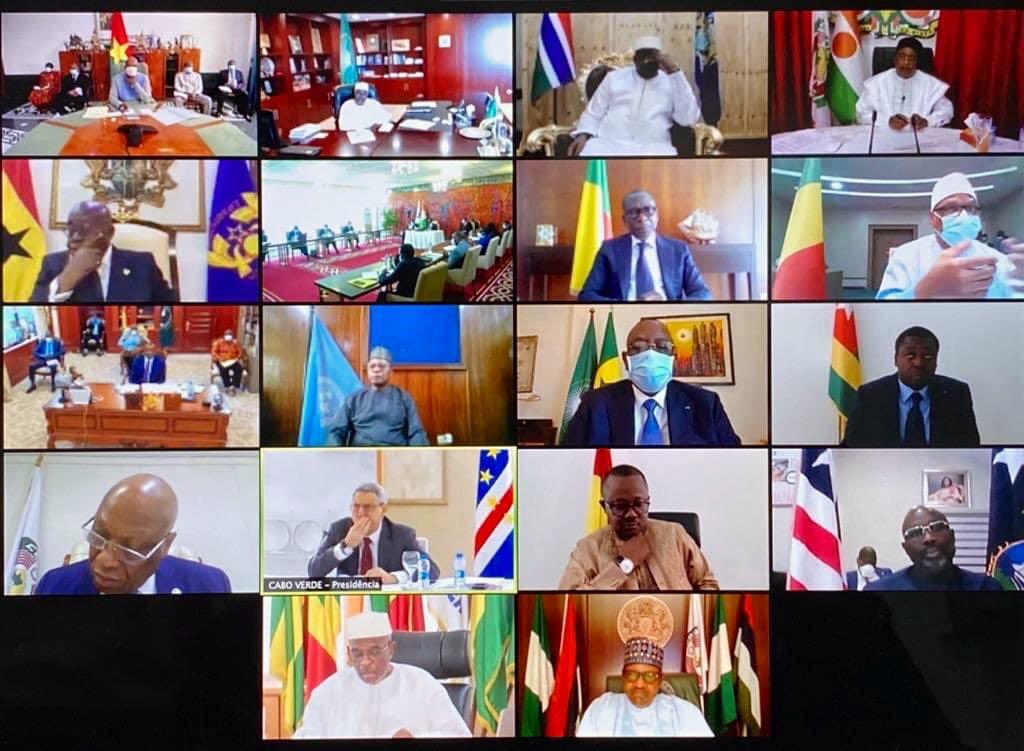 Des chefs d'Etat de la Cédéao