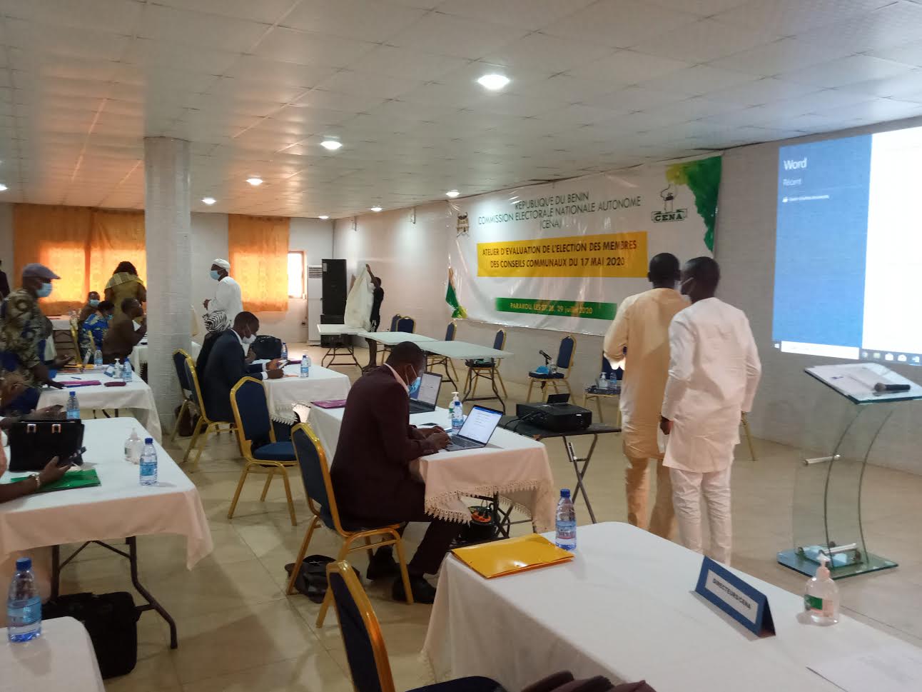 Atelier d'évaluation des communales organisé par la cena