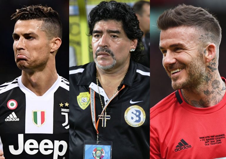 Cristiano Ronaldo devant Maradona et bientôt Beckham (vidéo)