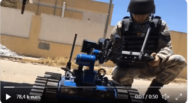 Après les combattants et les armes, la Turquie envoie des robots en Libye