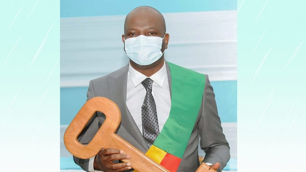 Luc Atrokpo @ Maire de Cotonou @ FB