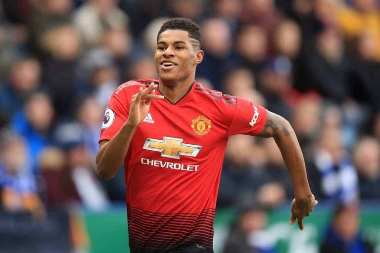 L&rsquo;international anglais, Marcus Rashford, distingué par l&rsquo;Université de Manchester