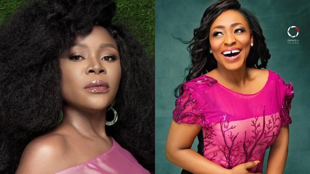 Omawumi, actrice nigerian et chanteuse en featuring avec la chanteuse béninoise Sessimè