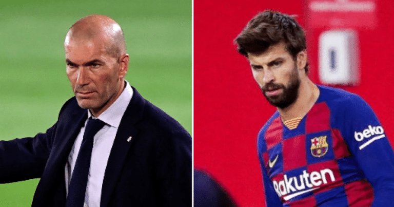 Real Madrid : la réponse parfaite de Zidane aux accusations de Piqué