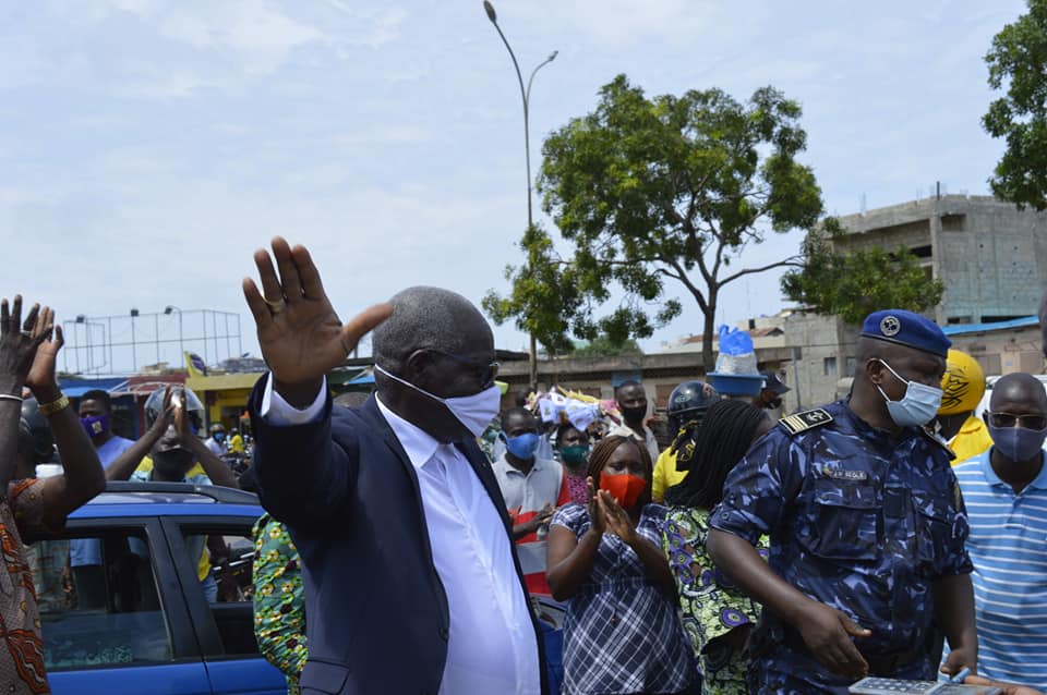 Randyx Romaine Ahouandjinou, Maire intérimaire de la ville de Cotonou