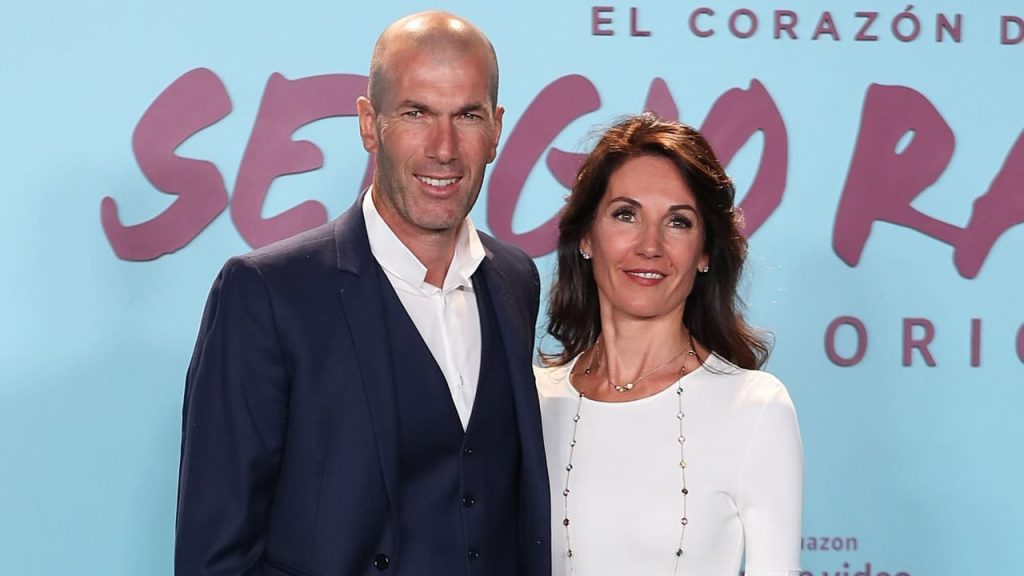 Zidane et sa femme Véronique @ Closer