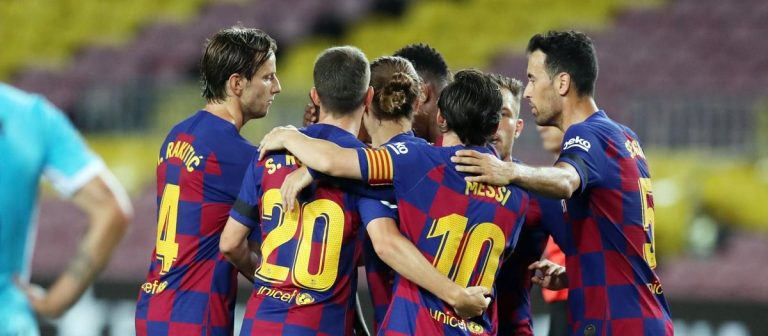 Liga : le Barça écarte Espanyol et met la pression sur le Real Madrid