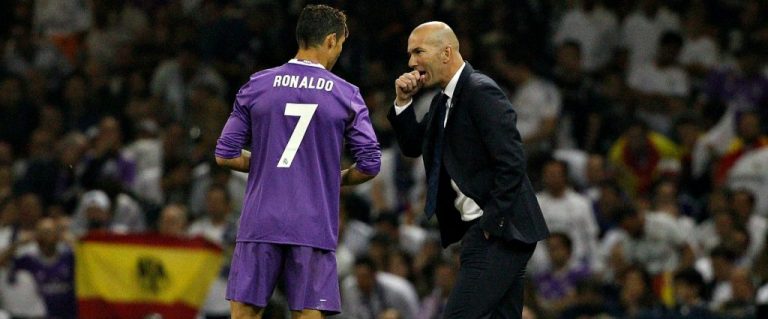 Cristiano Ronaldo : « Zidane sait comment gérer le Real Madrid de manière intelligente »
