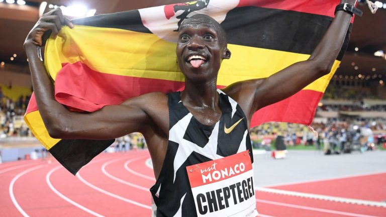 Athletisme : record du monde du 5000 m pour l&rsquo;Ougandais Cheptegei